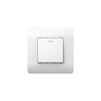 Выключатель 1-кл. NEW3-E 10А без фиксации с подсветкой бел.  431527