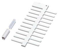 Маркировка вставная табличка 15х4мм PABA WH/15 (уп.50шт)  1013151