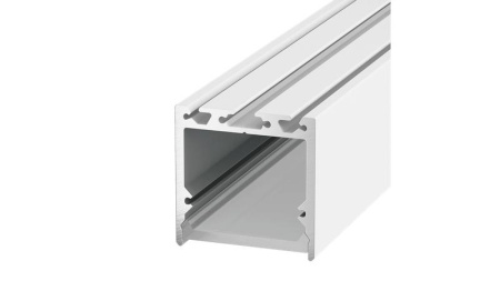Профиль алюминиевый LS.3535-W-R подвесной/накладной бел.  00-00010366