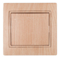 Выключатель 1-кл. СП Plano 10А IP20 1-101-11 250В сосна  Б0053728