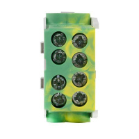 Клемма распределительная КСР с двойн. винтом 2х25/2х16 желт./зел. PROxima  ksr-2.25-2.16-y-green