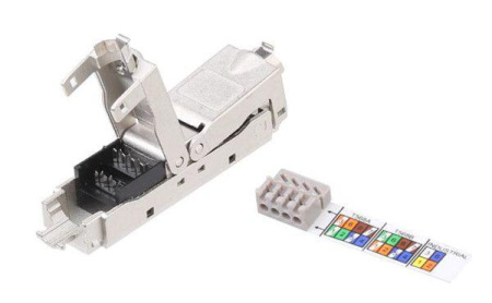 Адаптер проходной (coupler) IDC кат.6 полный экран CA3-IDC-C6-SH-F-SL  431372