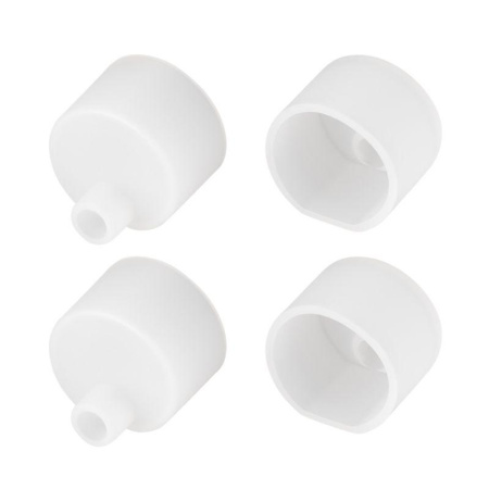 Заглушка WPH-FLEX-D20-TOP WHITE с отверстием пластик  040876