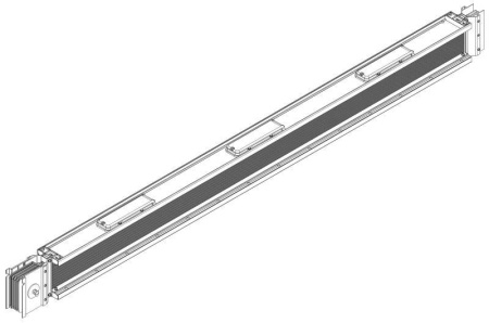 Секция прямая распределительная 5000А Al 3L+N+PER НК IP55 2+0  LB-5000A4-25-D-S20
