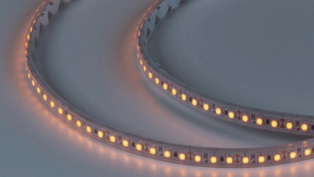 Лента светодиодная стандарт 3528 120LED/м 9.6Вт/м желт. 12В IP66 со скотчем 3М (уп.5м)  00-00014786
