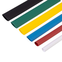 Набор трубок термоусадочных тонкостен. №3 (АССОРТИ) разноцвет.  29-0103