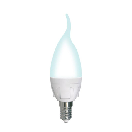 Лампа светодиодная LED-CW37 7W/4000K/E14 /FR/DIM PLP01WH Яркая 7Вт матовая 4000К нейтр. бел. E14 диммир. (упак. картон)  UL-00004298