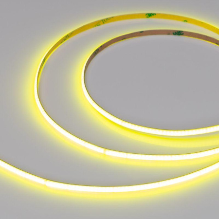 Лента COB-X480-4mm 24В Yellow Volt 4Вт/м IP20 (уп.5м)  046916