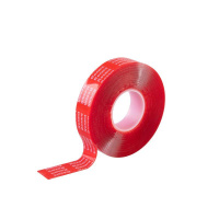 Лента клейкая двухсторонняя прозрачная на VHB акриловой основе 20ммх5м  09-6059