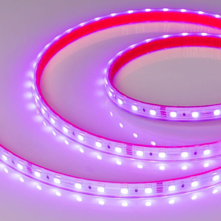 Лента светодиодная RTW-PS-B60-12mm 24V RGB 5060 14.4Вт/м IP67 герметичная (уп.5м)  021400(2)