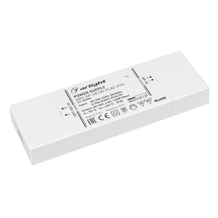Блок питания ARV-SP-48120-FLAT-PFC 48В 2.5А 120Вт IP20 пластик  052083