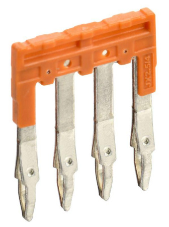 Перемычка гребенчатая для CP 2.5кв.мм 4PIN  YCT20-00-K03-002-EC-4P