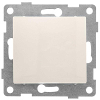 Выключатель 1-кл. СП Bravo 10А 250В самовозвратный механизм беж.  С10В6-003