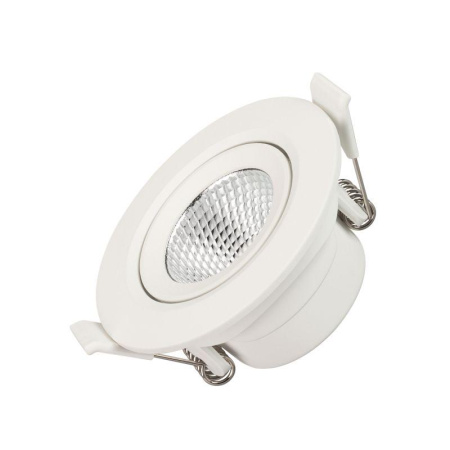 Светильник светодиодный LTD-POLAR-TURN-R80-5W Warm3000 WH 36 deg IP20 230В пластик  032857