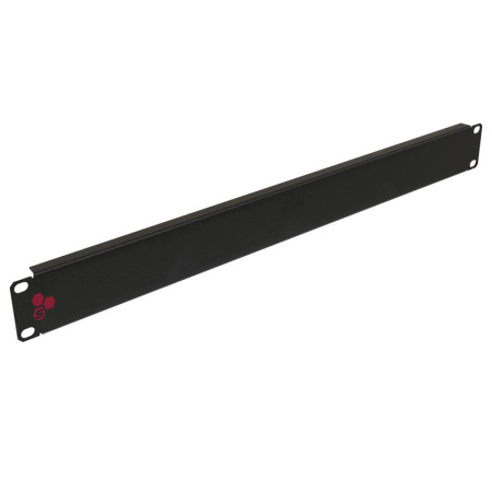 Фальш-панель 1U RAL 9004 черн.  BP 0118.900