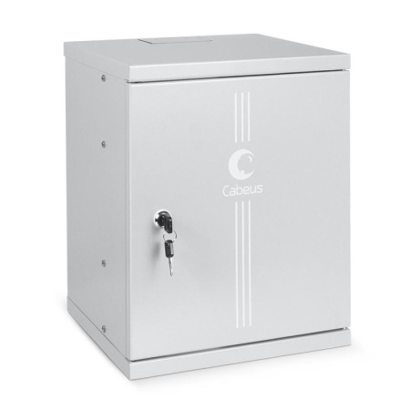 Шкаф телекоммуникационный настенный WSC-8Um 10дюйм 8U 326х300х405мм дверь метал.  7790c