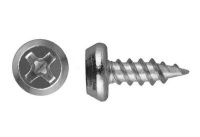 Саморез "Клоп" 3.5х11 металл-металл цинк шлиц Philips №2 острый (уп.1000шт)  PR08.9375