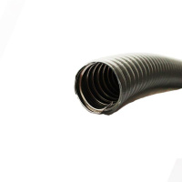 Металлорукав в ПВХ изоляции d38мм без протяжки сер. (уп.20м)  МР-1001738-020