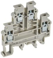 Колодка клеммная CTS-ML 2 ур. 4кв.мм сер.  YCT13-00-2-K03-004 Колодка клеммная CTS-ML 2 ур. 4кв.мм сер.  YCT13-00-2-K03-004