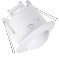 Датчик движения точечный микроволновой ДДТМ 01 360град. 1200Вт 10-2000Лк 3-10м 10-900сек  11-9219