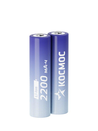 Аккумулятор 18650 Li-ion 2200мА.ч без защиты (уп.2шт)  KOC18650Li-ion22US2