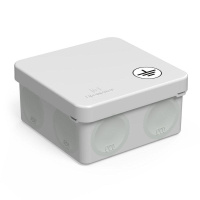 Коробка уравнивания потенциалов ОП 60-0210-У для прямого монтажа двухкомпонентная безгалогенная (HF) 80х80х40  60-0210-У