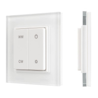 Панель SMART-P49-MIX-G-SUF (3В 1 зона Knob 2.4G) пластик  032985