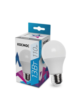 Лампа светодиодная A60 13Вт 4500К E27 220В  LkecLED13wA60E2745