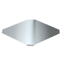 Крышка X-образ. секции для лотка LKS 600мм OBO 7128762