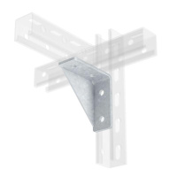 Уголок двойной усиленный левый нерж. сталь AISI 304  IBMC1022C