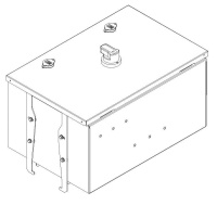Коробка отбора мощности Plug-in без автоматического выключателя 630А Al 3L+N+PER IP55  LB-630A4-35-PB-KOM-Y0