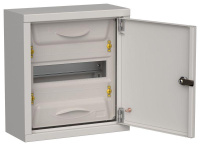 Корпус металлический ЩРн-12 (1х12) 335х310х140 IP31 сер. TITAN 5  TI5-50-N-012-31-7035