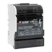 Шина нулевая в корпусе 4х7  sn0-4x7