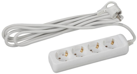 Удлинитель 4х3м с заземл. 16А IP20 U-4e-3m-3х1 ПВС 3х1  Б0028374