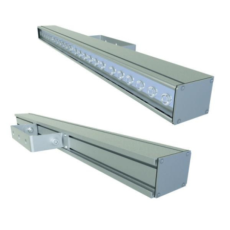 Светильник светодиодный LAD LED LINE-30-25S 25Вт 5000К IP66 3266лм 230В КСС типа "Г" серебр.  LADLEDL3025S