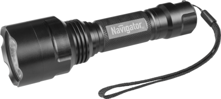 Фонарь аккумуляторный 71 583 NPT-P03-18650 1 CREE LED 10Вт аккум. 4В 2А.ч алюм.  71583