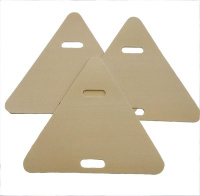 Бирка кабельная 136 мягкая треугол. (уп.100шт)  АЭ-8094136-100