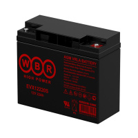Аккумулятор тяговый 12В 22А.ч  EVX12220S 