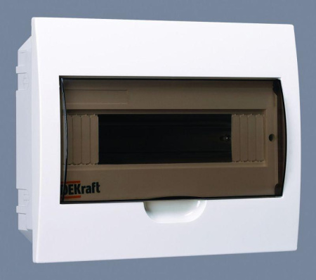 Корпус встраиваемый ЩРВ-П-12 22х28х9 12мод. IP41 пластик.  31004DEK