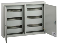 Корпус металлический навесной ЭРА ЩРН-90 2-х дверный (500х680х120) IP31 УХЛЗ сер. ЭРА Б0062925