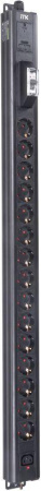 Блок распределения питания BASE PDU PV1111 22U 1ф 16А 15SCHUKO 1C13 2.6м SCHUKO  BS-PV12-15D-01C13-11