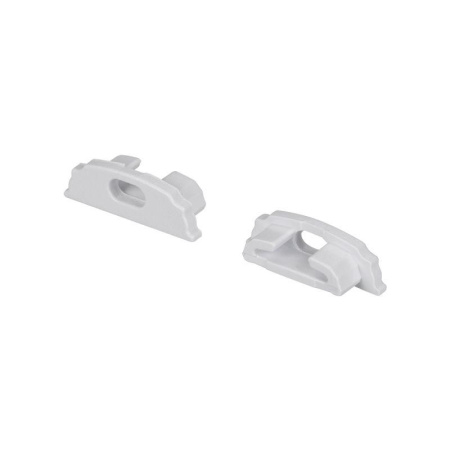 Заглушка ARH-BENT-W18 с отверстием пластик  023092