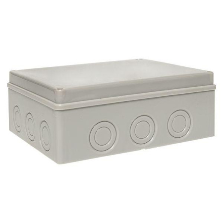 Коробка распаячная КМР-050-047 пылевлагозащ. 240х190х90 без мембранных вводов PROxima  plc-kmr-050-047