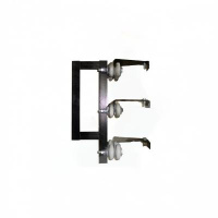 Кронштейн троллейный К34Б У2 (с тролеедерж. с ДТ2И 3шт)  ЦБ-00008436