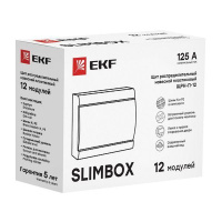 Щит ЩРН-П-12 "SlimBox" IP41 бел. дверца PROxima  sb-n-12w