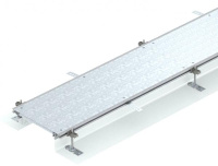 Секция кабель-канала глухая 2400х300х140мм OKA-G30040140 сталь (дл.2.4м) OBO 7424002