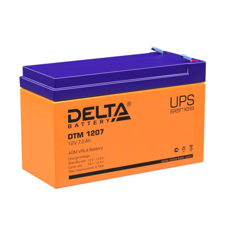 Аккумулятор UPS 12В 7.2А.ч  DTM 1207