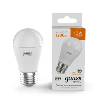 Лампа светодиодная Basic 13Вт P45 шар 3000К тепл. бел. E27 1200лм  10502132