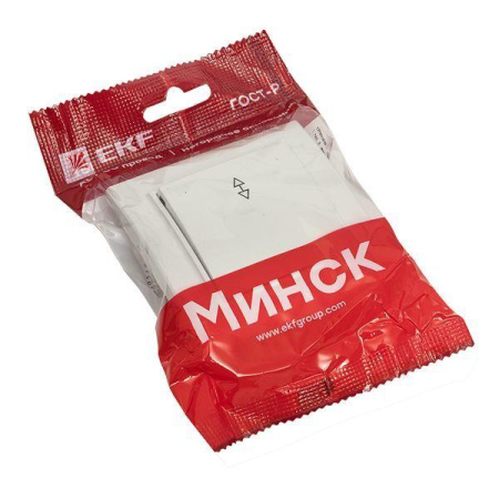 Переключатель проходной 1-кл. СП Минск 10А IP20 бел. Basic  ERV10-025-10