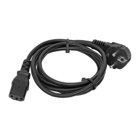 Кабель питания TERACOM для PDU C13 - CEE 7/7 (Schuko) сеч. 3х1.5кв.мм 250В 10А 3.0м  TRC-PCA-C13-SH-3M